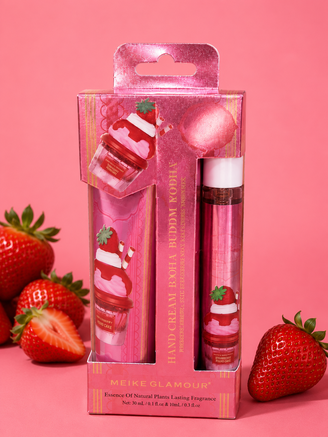 MEIKE GLAMOUR - Hand Cream & Body Mist Gift Set