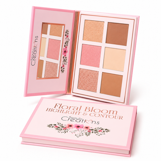 BEAUTY CREATIONS - Floral Bloom Highlight & Contour Kit
