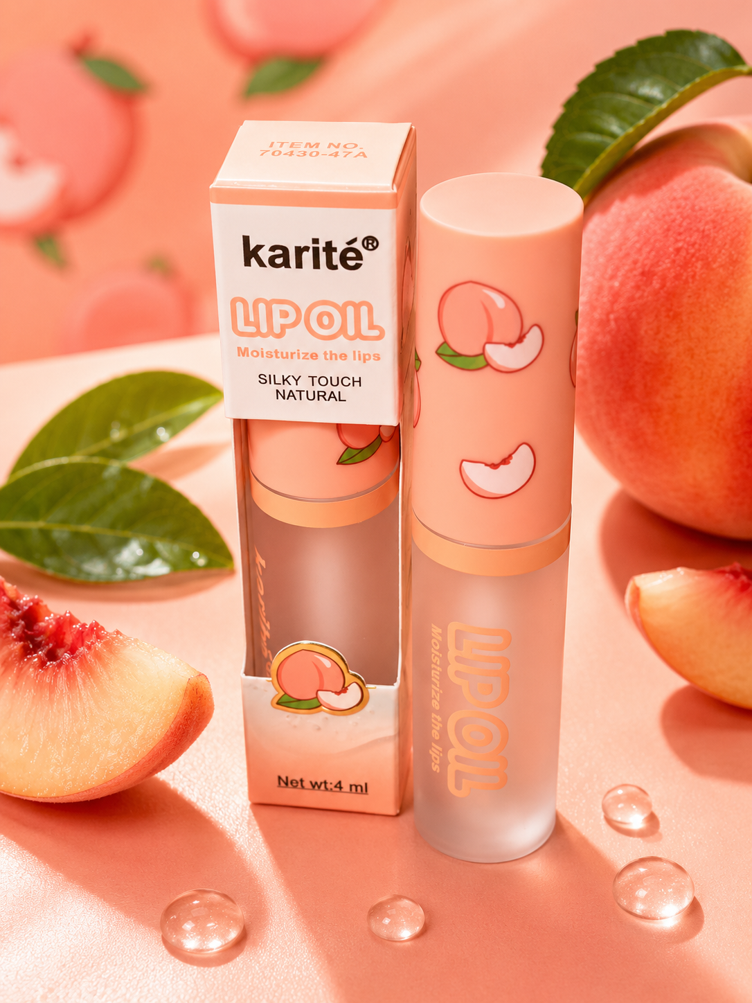 KARITE - Peach Scented Lip Oil