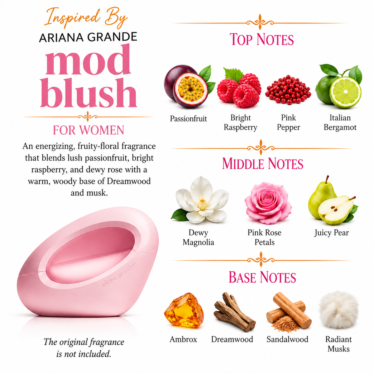 Inspired by Ariana Grande - Mod Blush