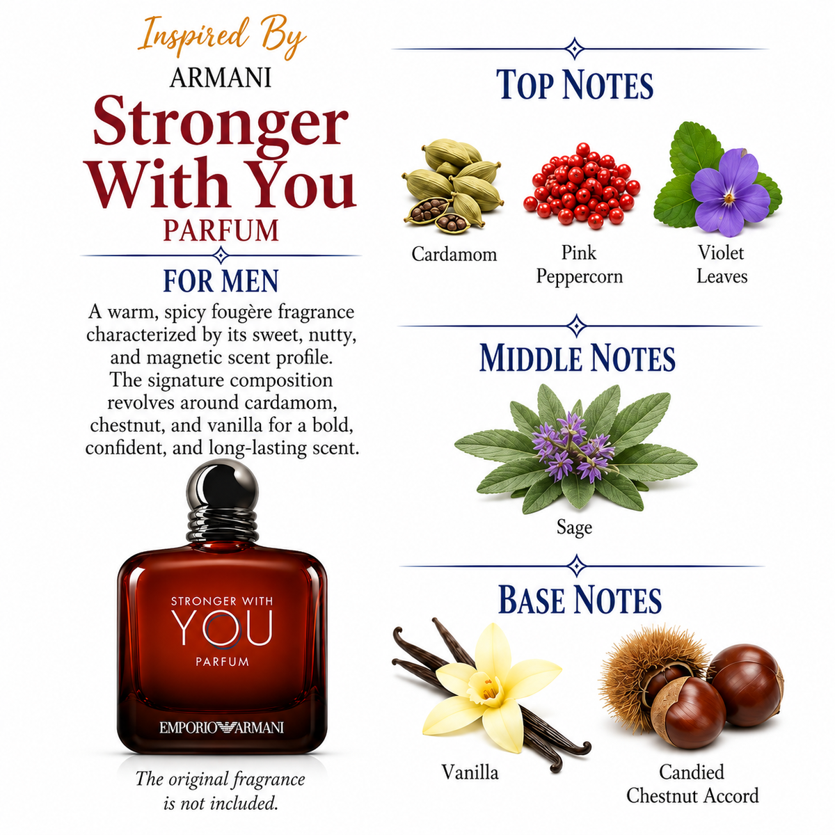 Inspired by Armani - Stronger With You