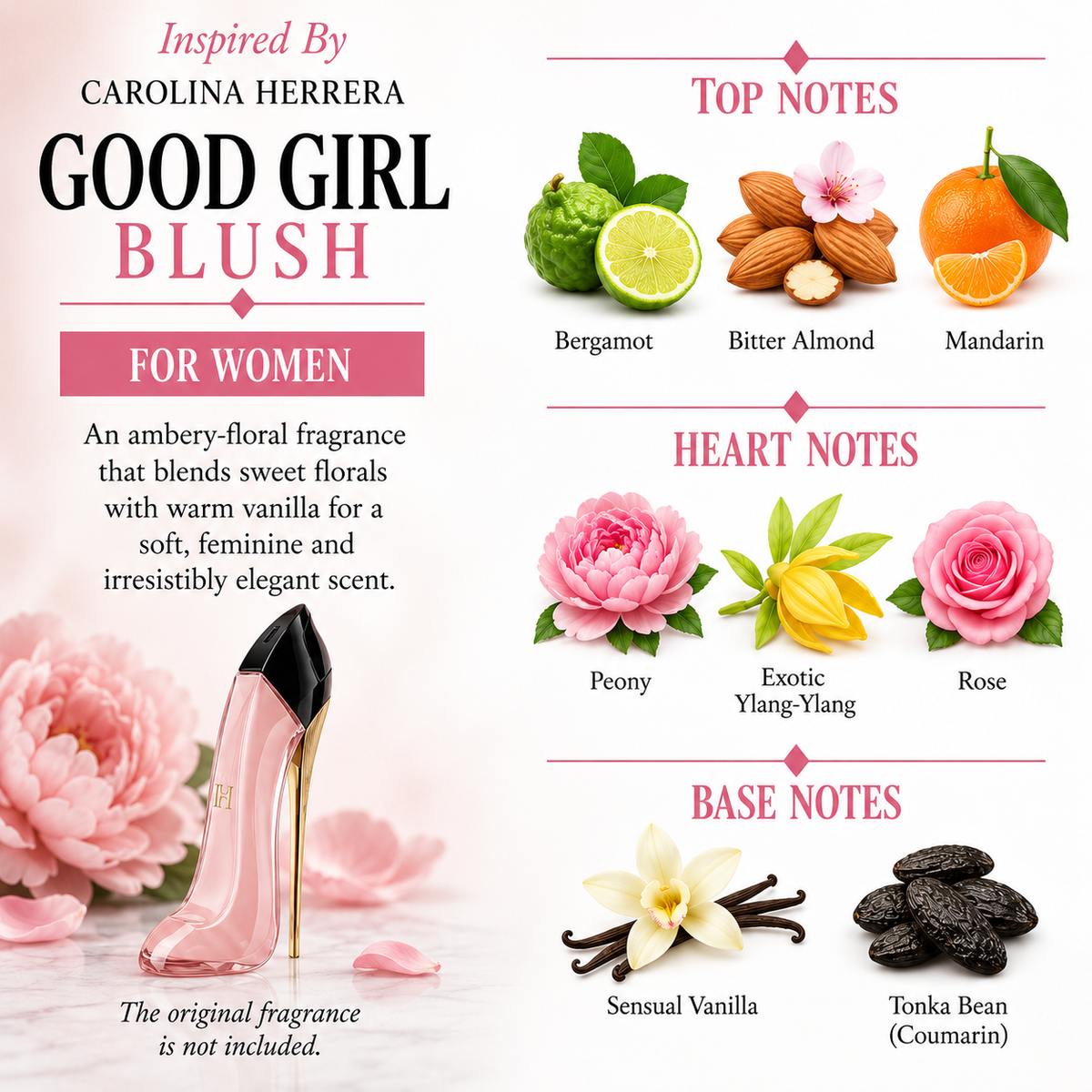 Inspired by Carolina Herrera - Good Girl Blush