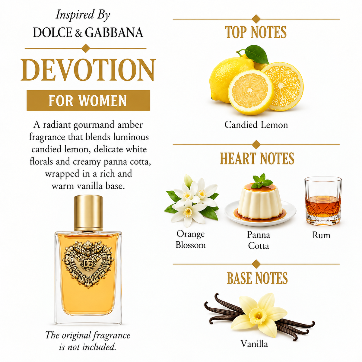 Inspired by Dolce & Gabbana - Devotion