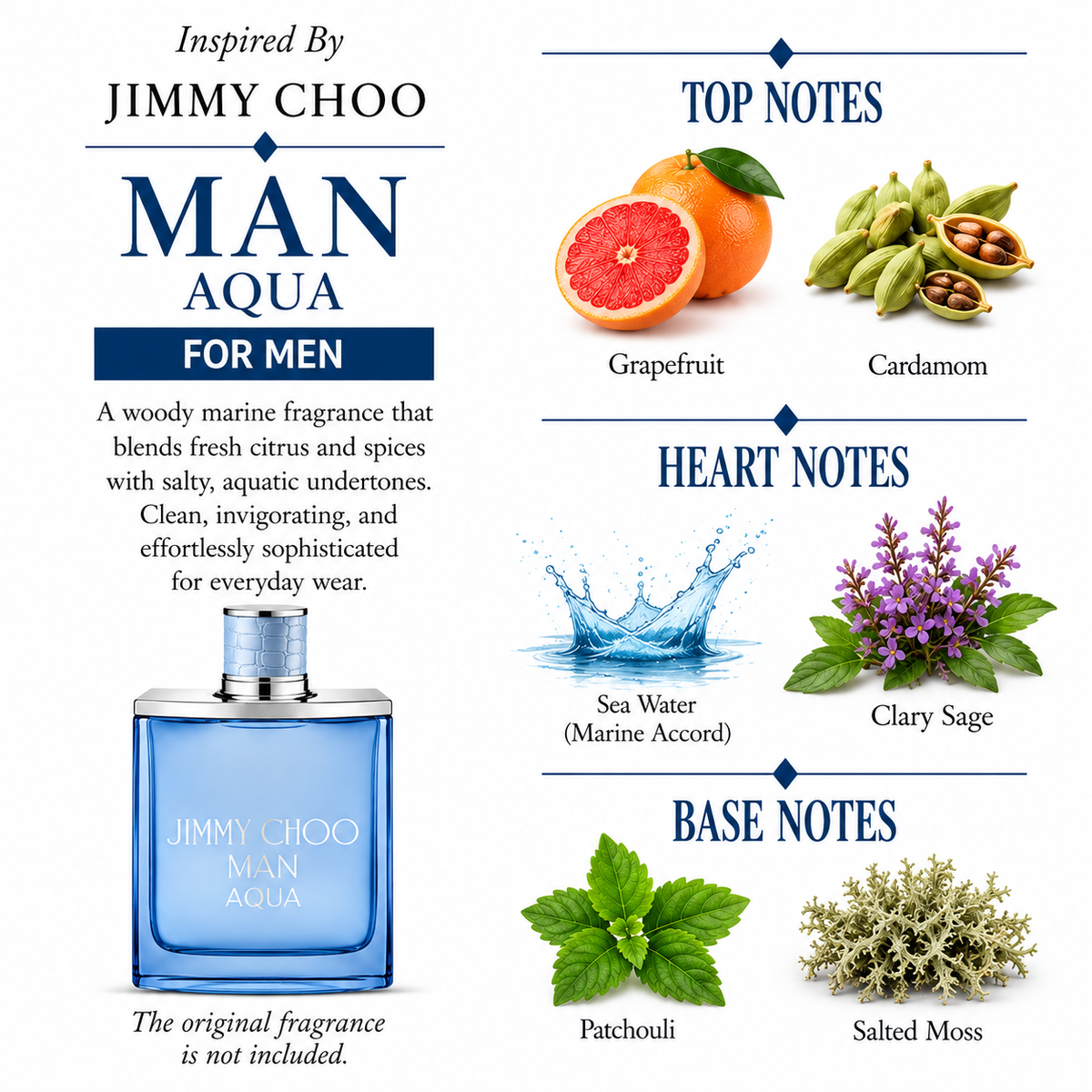 Inspired by Jimmy Choo - Man Aqua