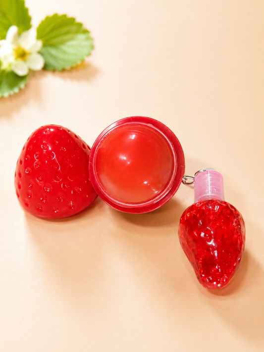 MAGIC YOUR LIFE - 2 in 1 Strawberry Lip Balm & Lip Gloss