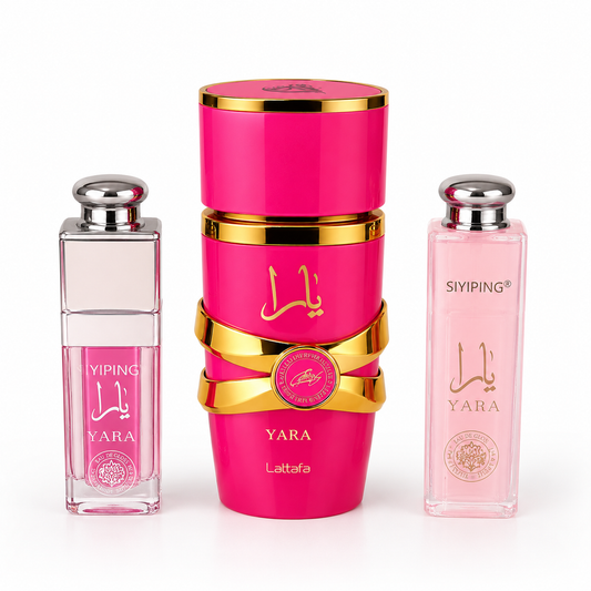 SIYIPING - Yara Candy Inspired Perfume, Lipstick & Lip Gloss Set
