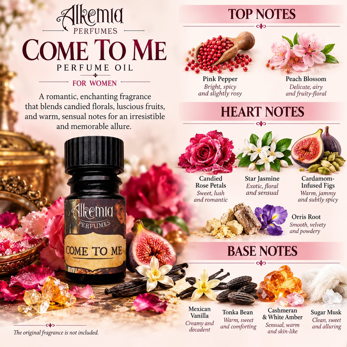 Inspired by Alkemia Perfumes - Come To Me