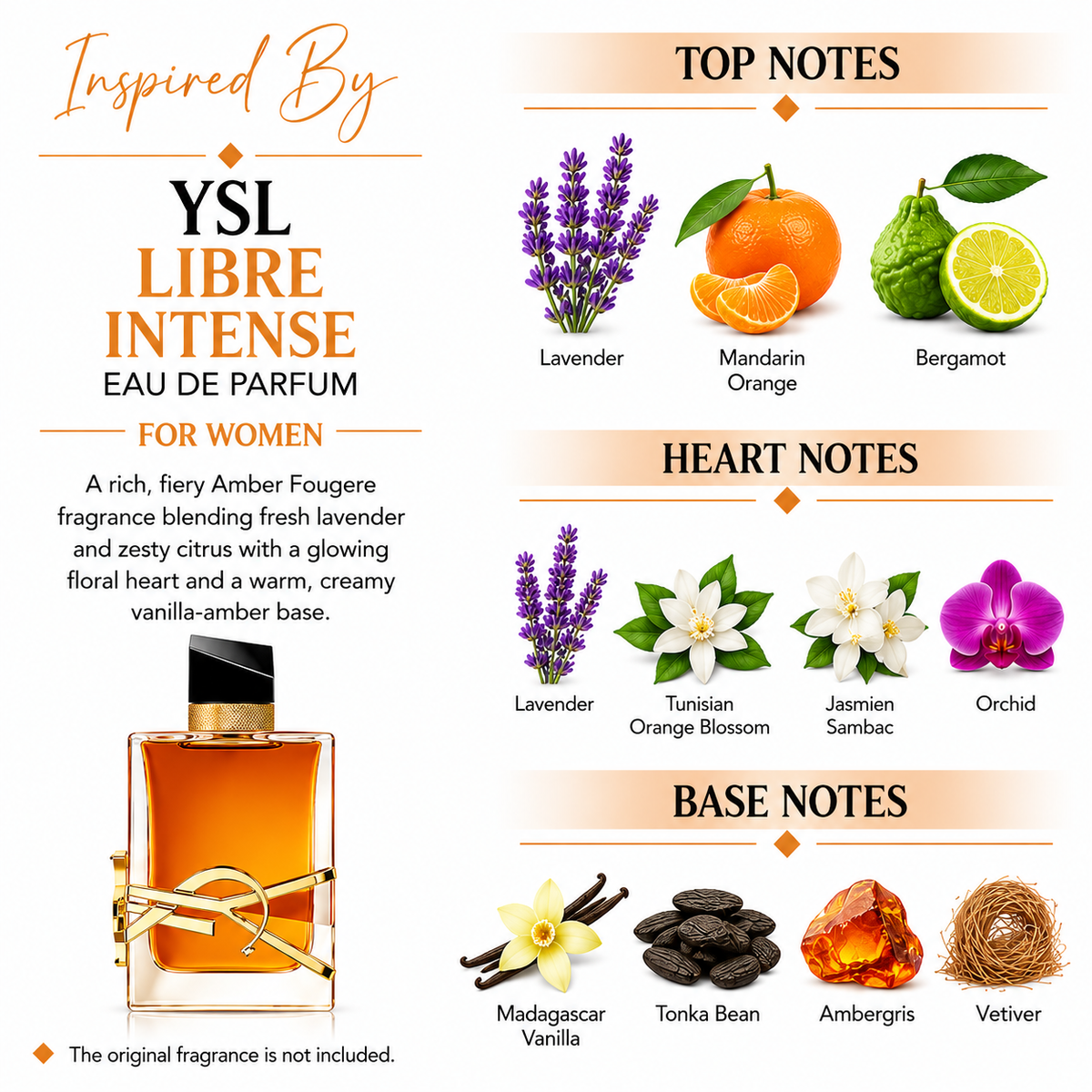 Inspired by YSL - Libre Intense