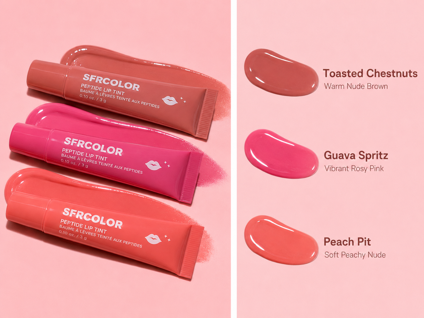 S.F.R COLOR - Peptide Lip Tint Set