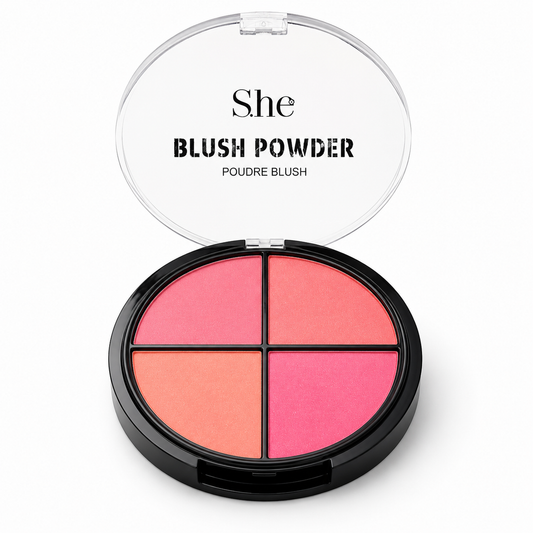 S.HE MAKEUP - Blush Powder Quad