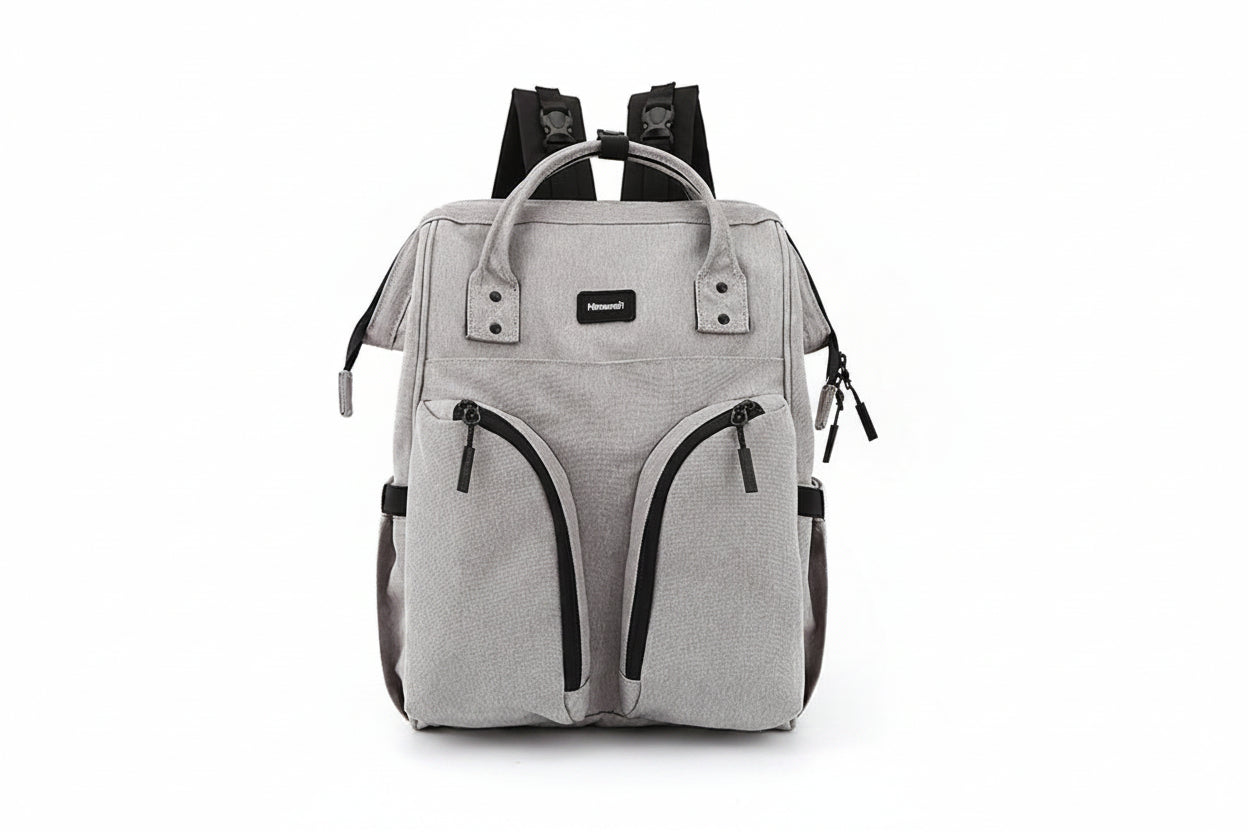 HIMAWARI - 1208 Waterproof Diaper Backpack Black