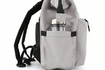 HIMAWARI - 1208 Waterproof Diaper Backpack Black