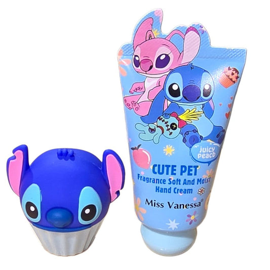 MISS VANESSA - Cute Pet Juicy Peach Lip Balm & Hand Cream Set