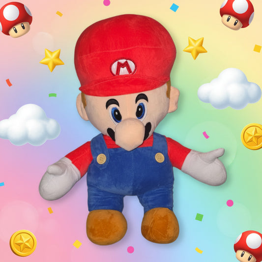 Classic Video Game Hero Plush with Hidden Blanket