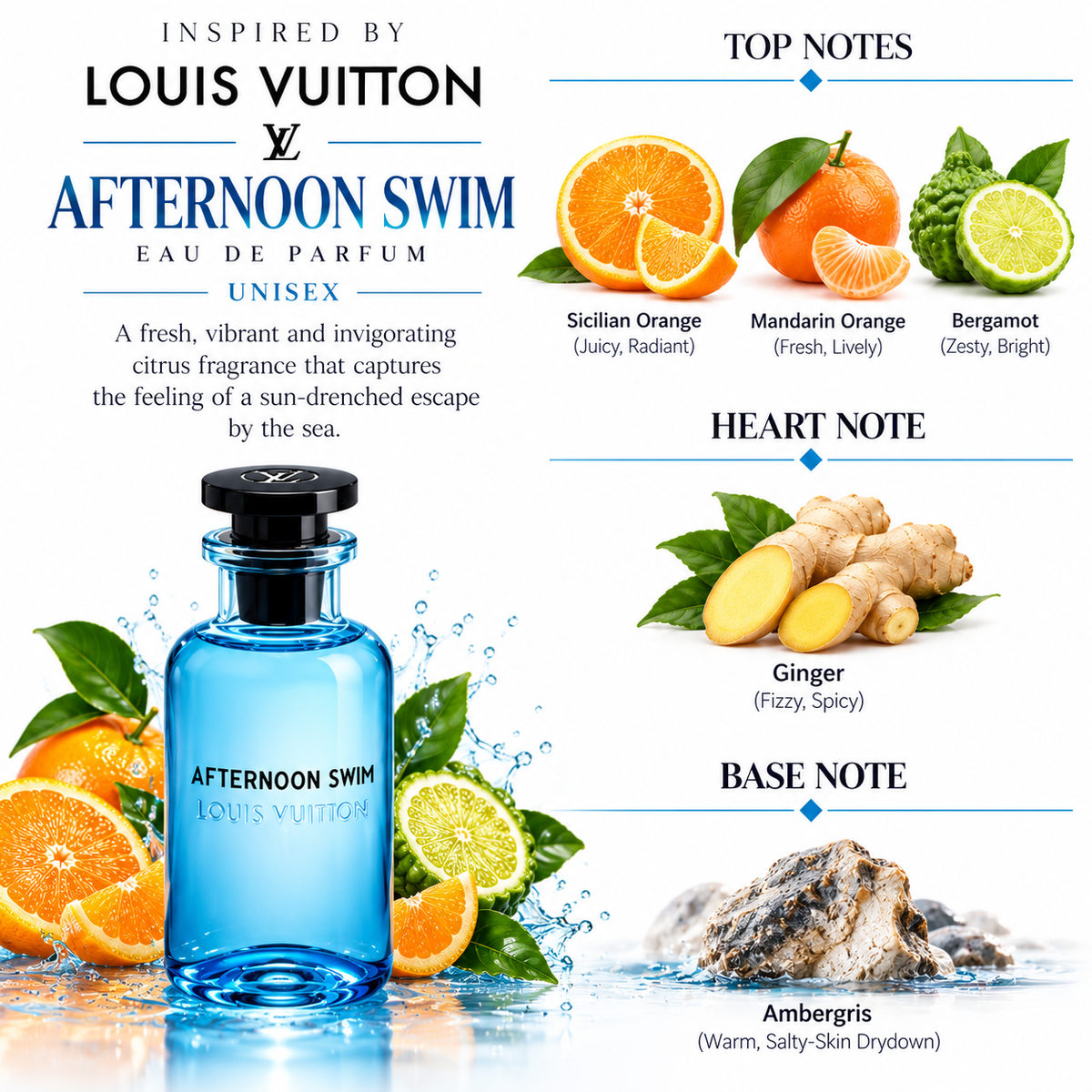 Inspired by Louis Vuitton - Afternoon Swim