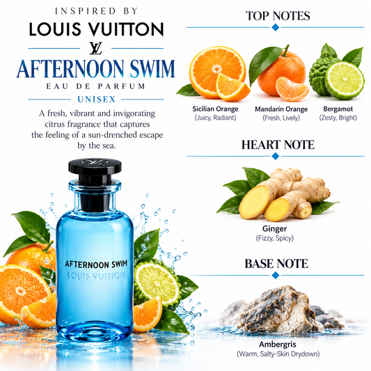 Inspired by Louis Vuitton - Afternoon Swim