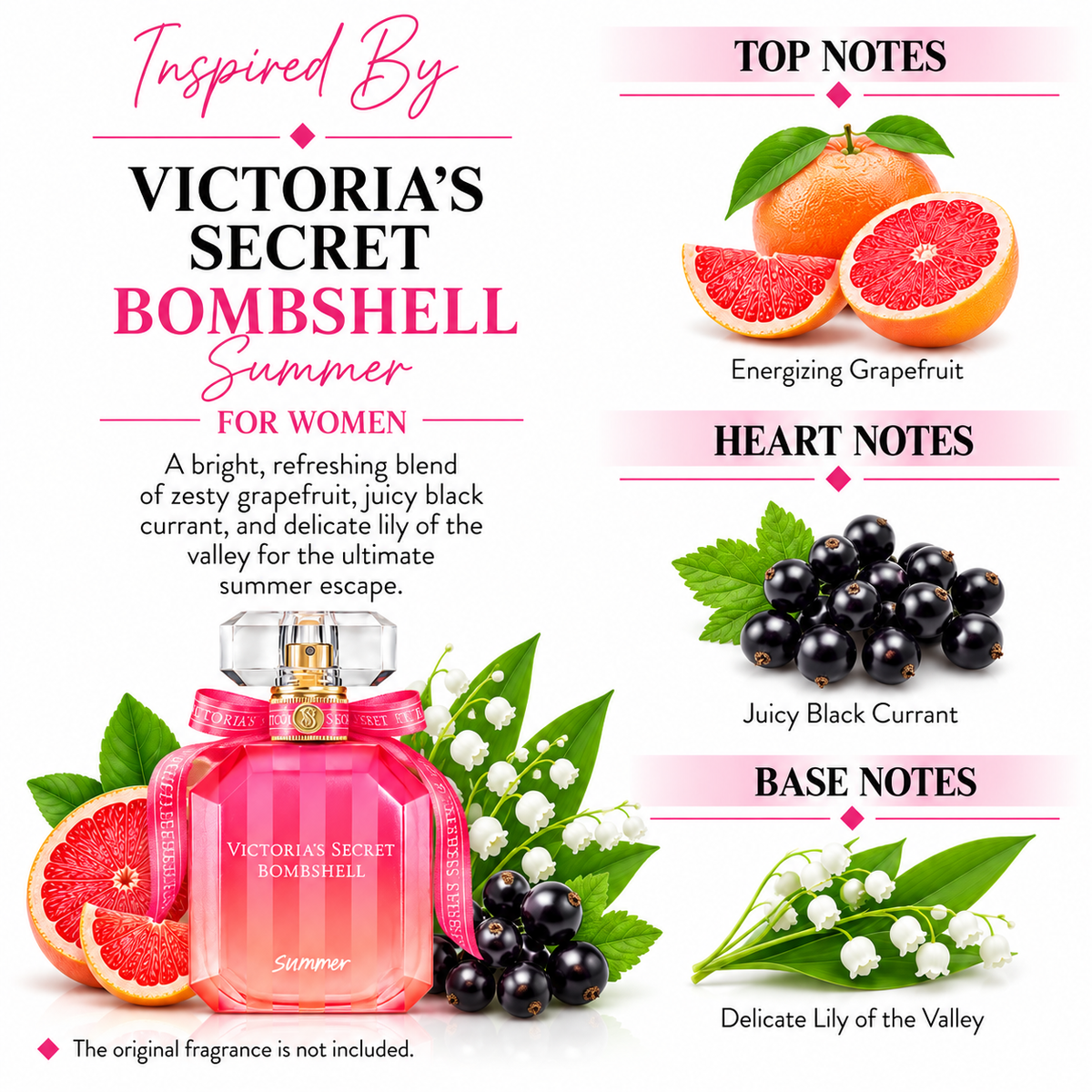 Inspired by Victoria Secret - Bombshell Summer