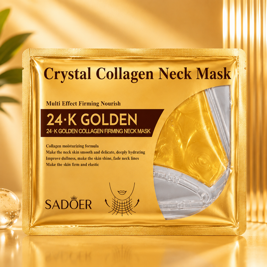 SADOER - 24K Golden Collagen Firming Neck Mask