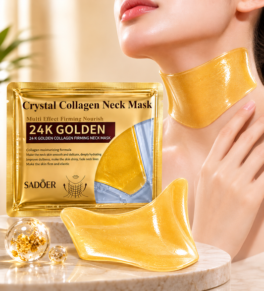 SADOER - 24K Golden Collagen Firming Neck Mask