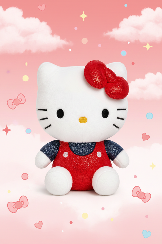 10" Hello Kitty Glitter Plush