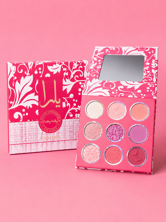 KATHY KELLY - 9 Colorful Eyeshadow Palette