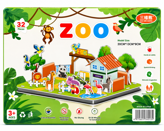 Zoo - 3D Puzzle