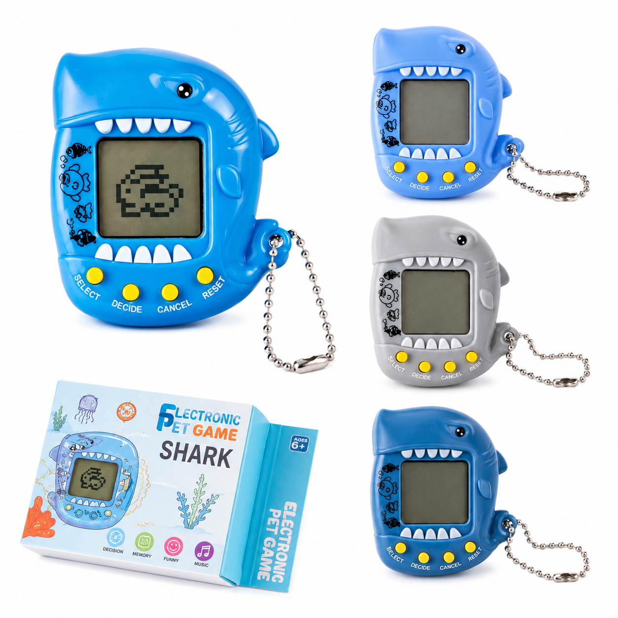 Shark Electronic Pet Game