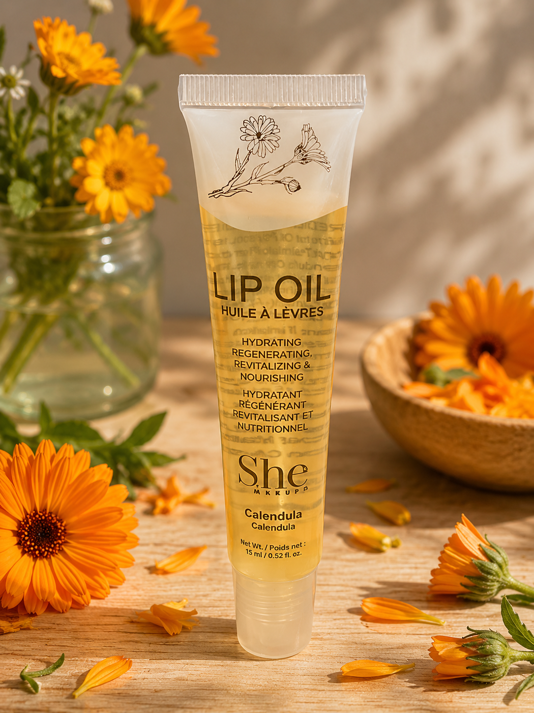 S.HE MAKEUP - Herbal Lip Oil