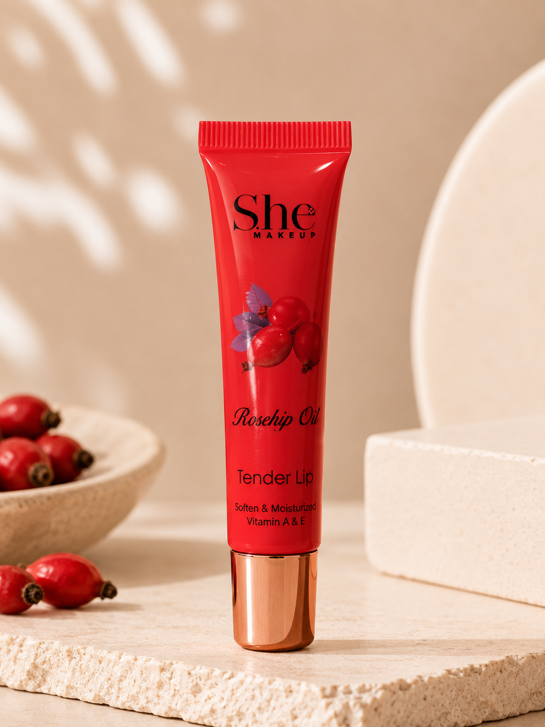 S.HE MAKEUP - Tender Lip Oil – Vitamin A & E