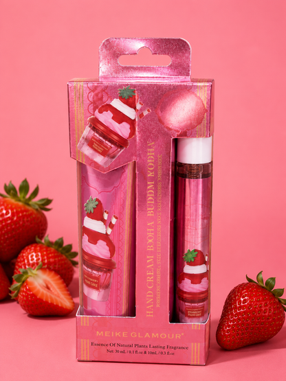 MEIKE GLAMOUR - Hand Cream & Body Mist Gift Set