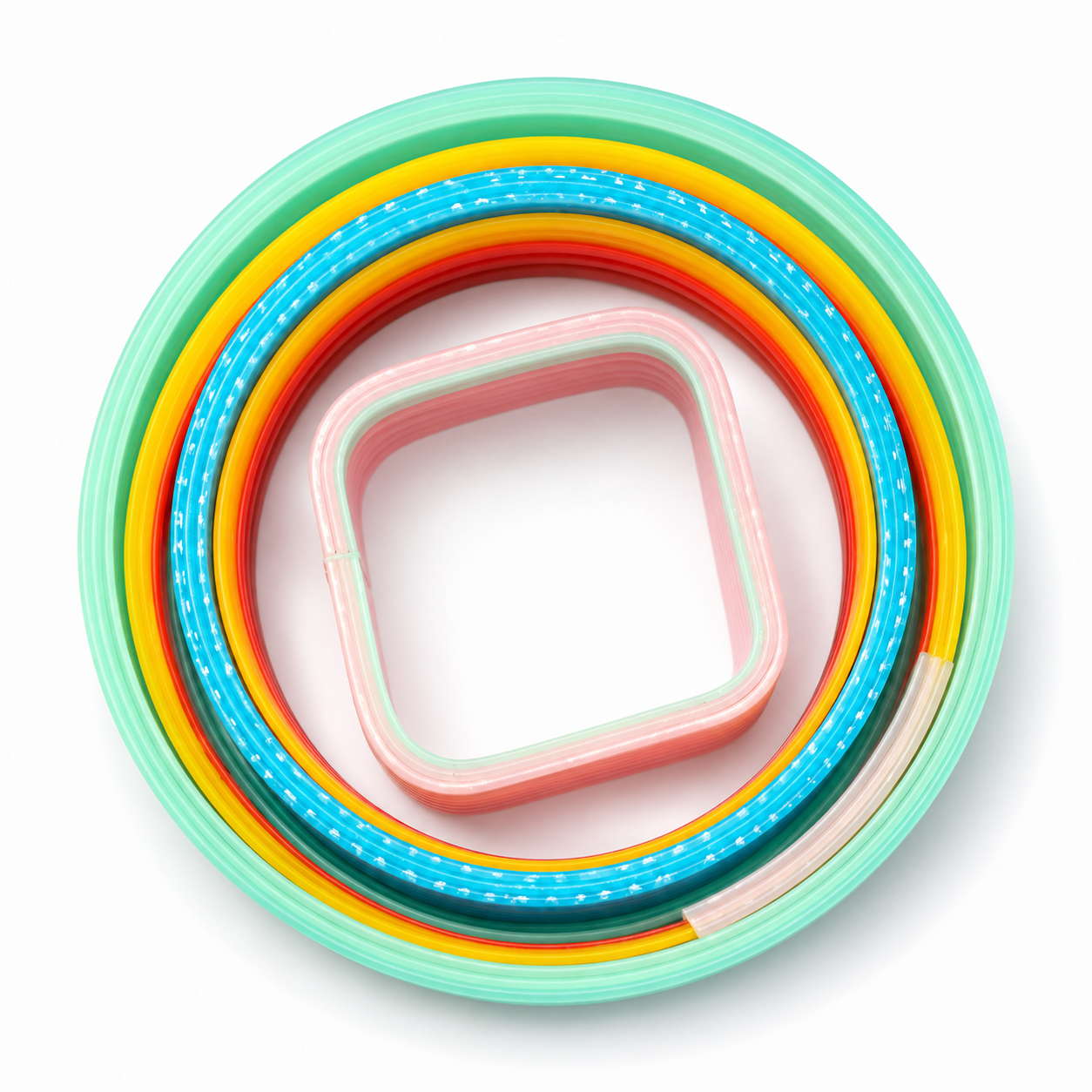 Rainbow Spring Toy Set