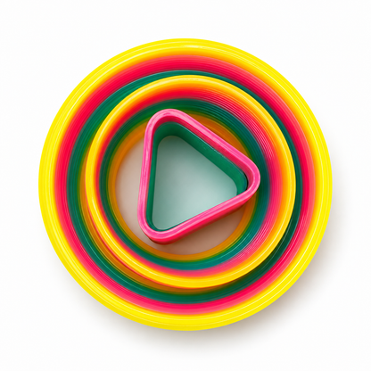 Rainbow Spring Toy Set