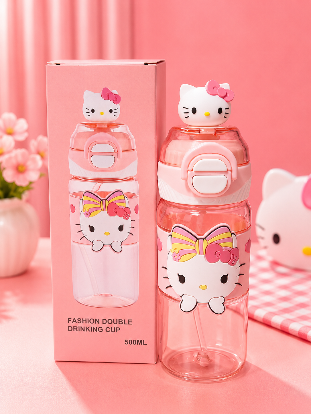16oz Fashion Double Drinking Cup