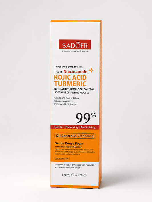 SADOER - Kojic Acid Turmeric Cleansing Mousse