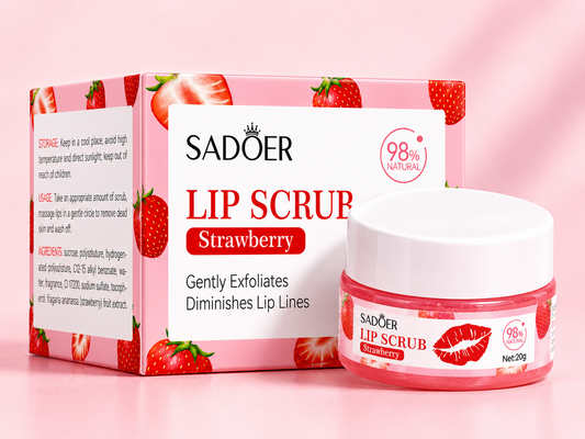 SADOER - Strawberry Lip Scrub
