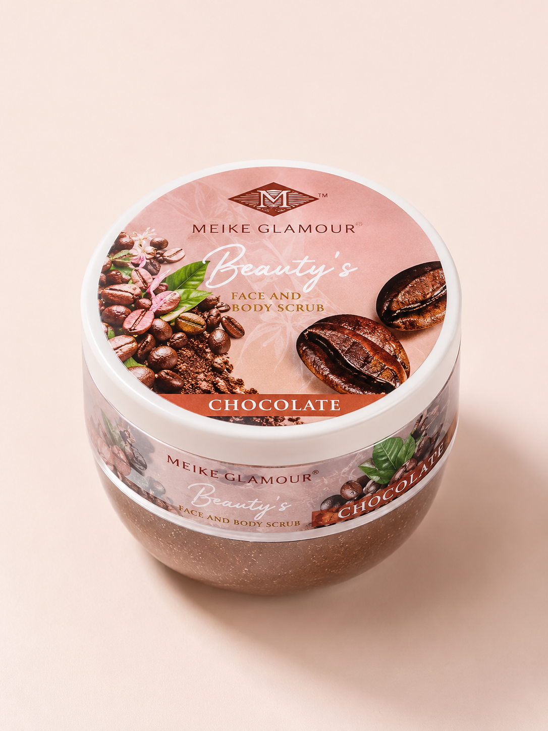 MEIKE GLAMOUR - Chocolate Face & Body Scrub