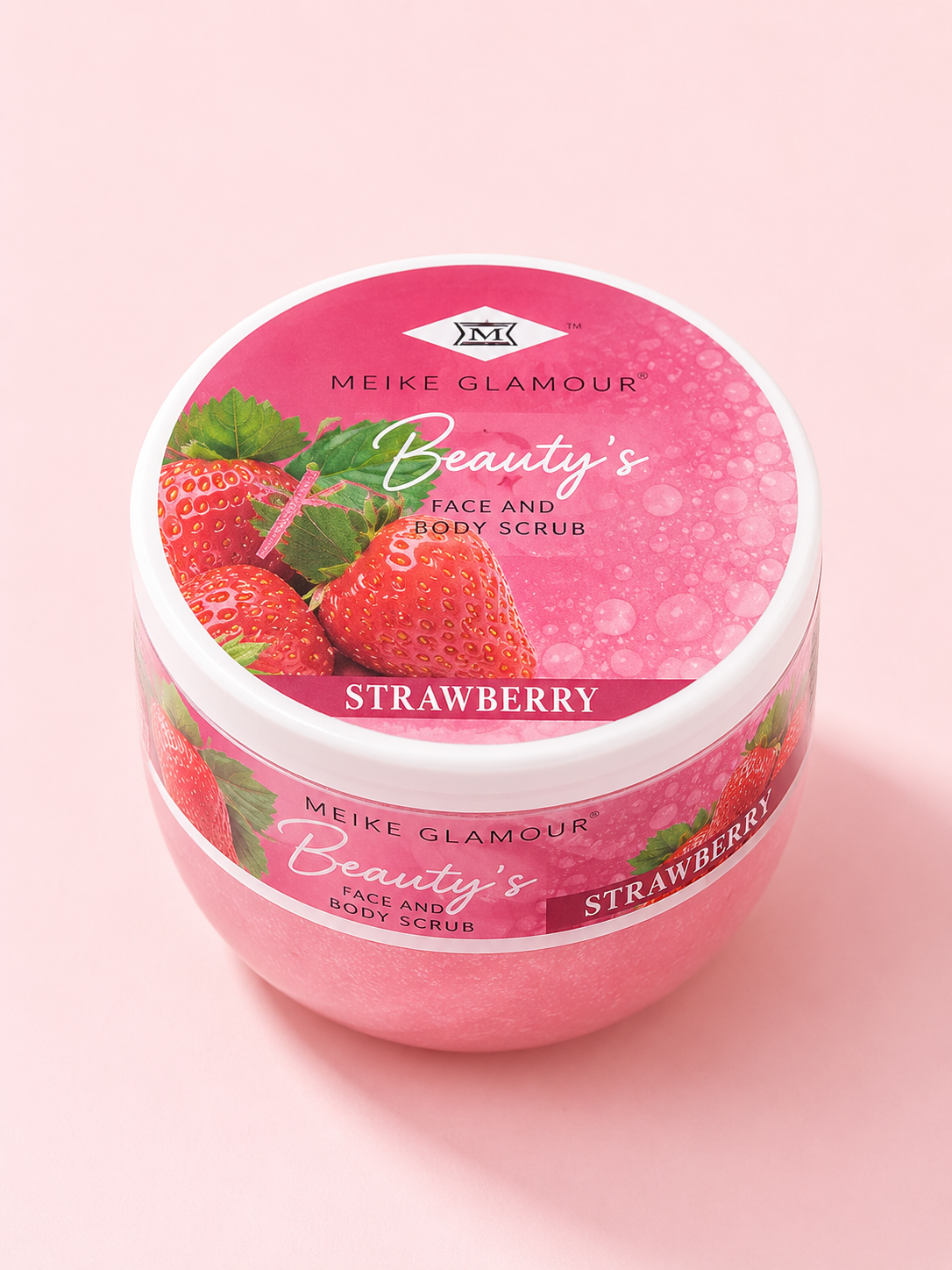 MEIKE GLAMOUR - Strawberry Face & Body Scrub