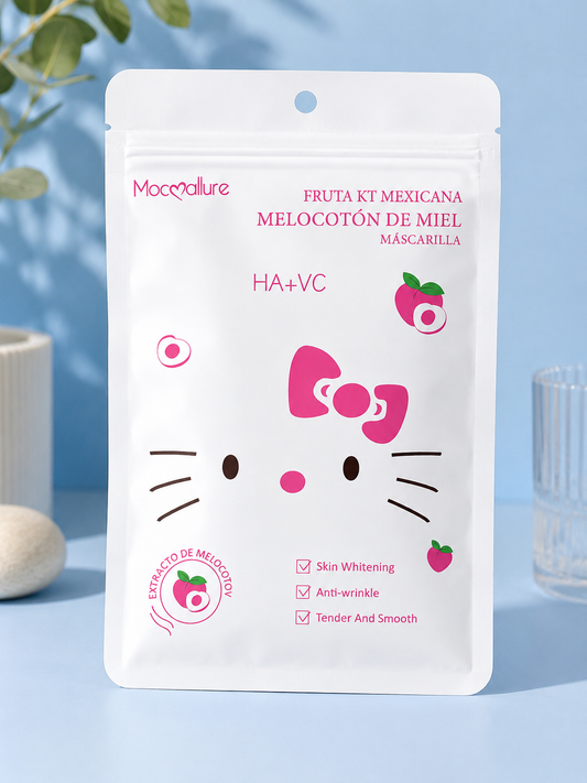 MOCALLURE - Honey Peach HA + VC Sheet Mask
