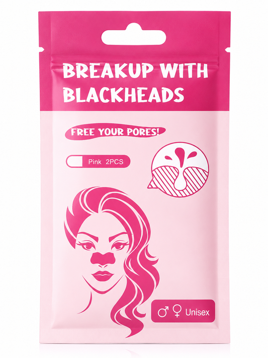 BREAK UP WITH BLACKHEADS - Nose Pore Strips