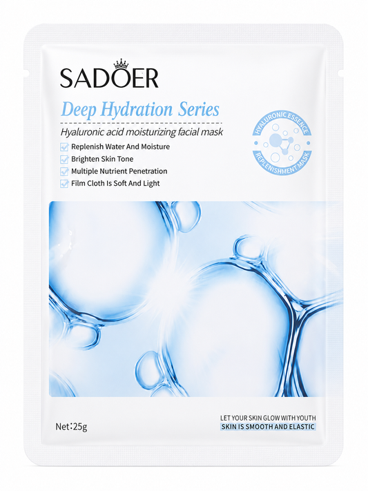 SADOER - Hyaluronic Acid Moisturizing Facial Mask