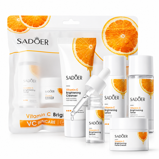 SADOER - Vitamin C Brightening Skincare Travel Set