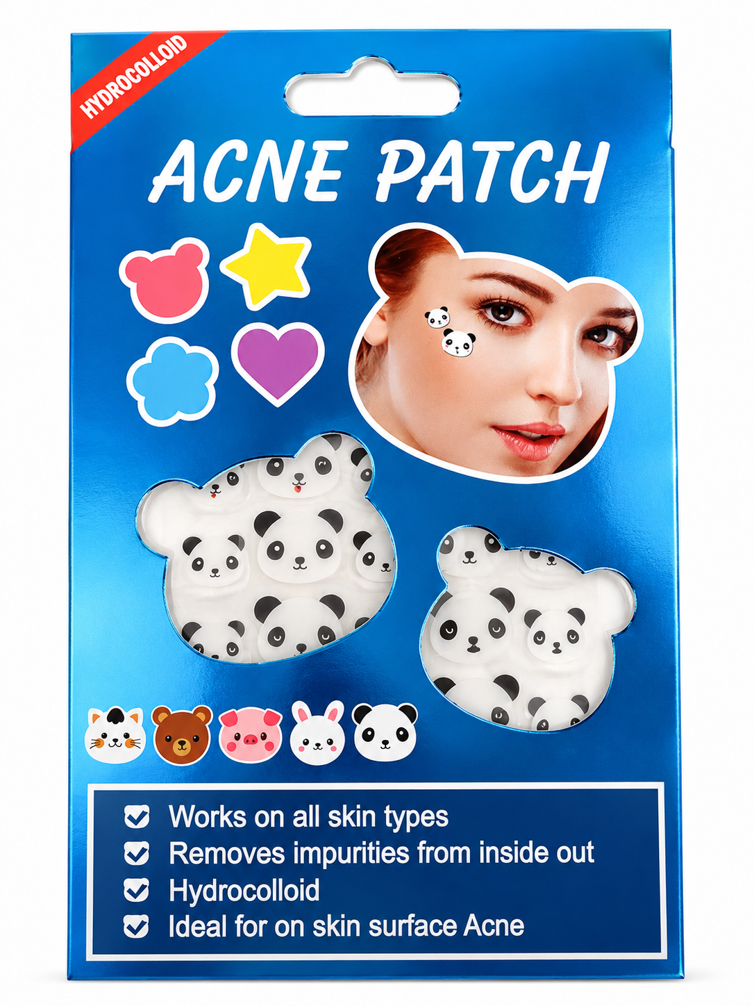 KAWAII PANDA - Hydrocolloid Acne Patch