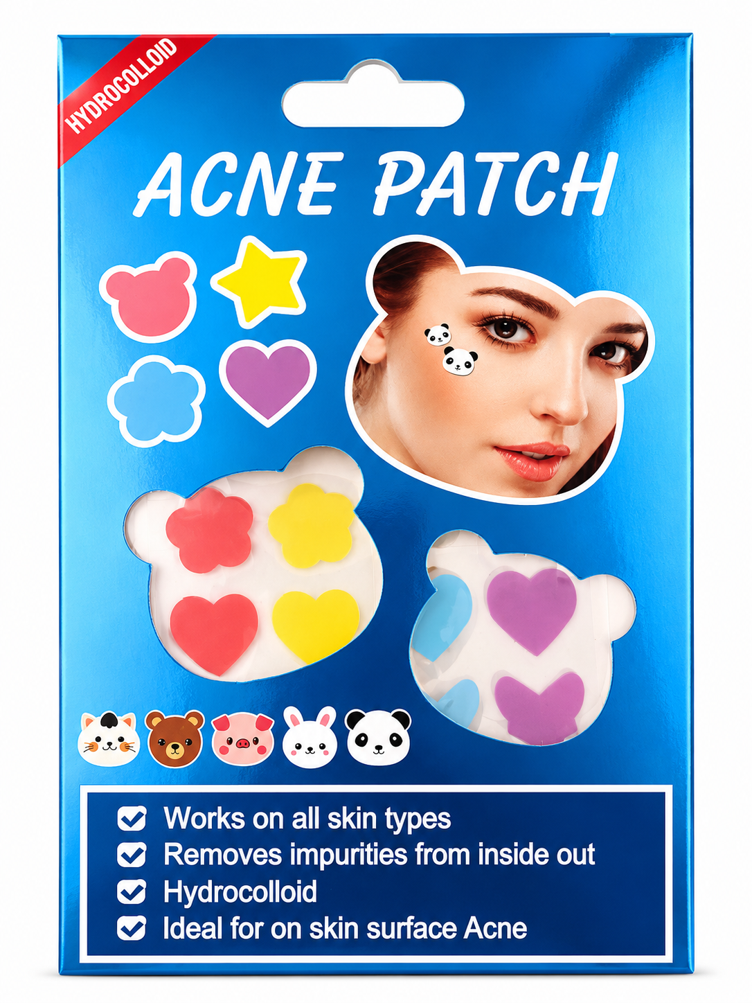 KAWAII PANDA - Hydrocolloid Acne Patch