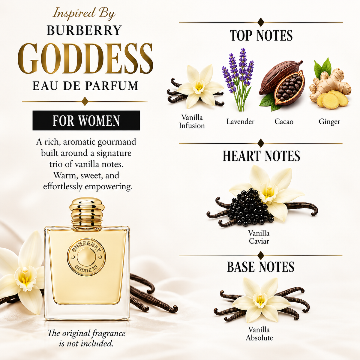 Inspired by Burberry - Goddess