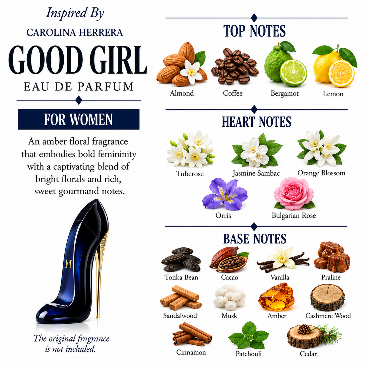Inspired by Carolina Herrera - Good Girl