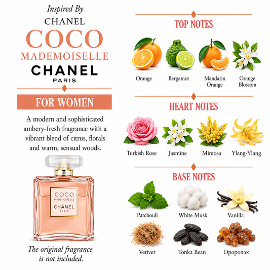 Inspired by Chanel - Coco Mademoiselle