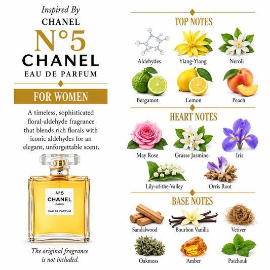 Inspired by Chanel - No. 5
