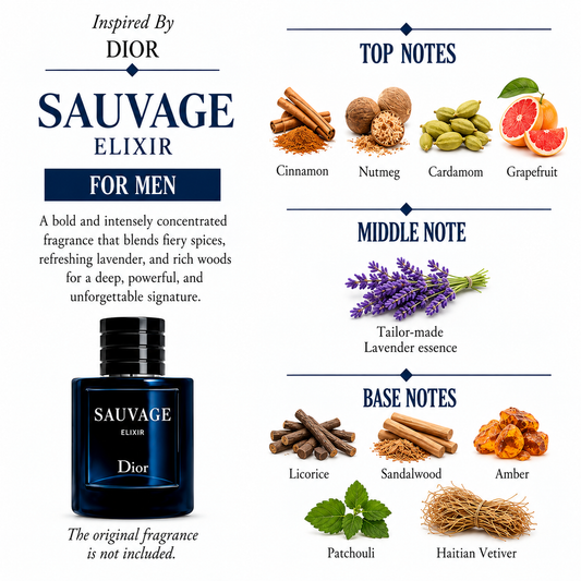 Inspired by Dior - Sauvage Elixir