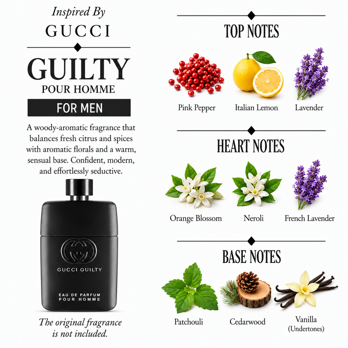 Inspired by Gucci - Guilty Pour Homme