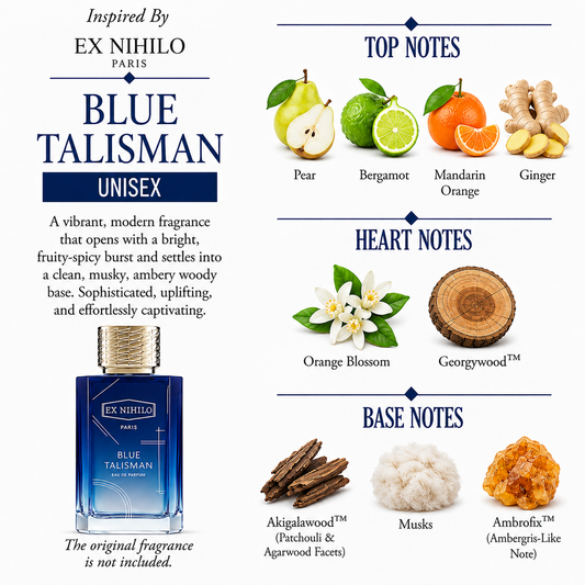 Inspired by Ex Nihilo - Blue Talisman